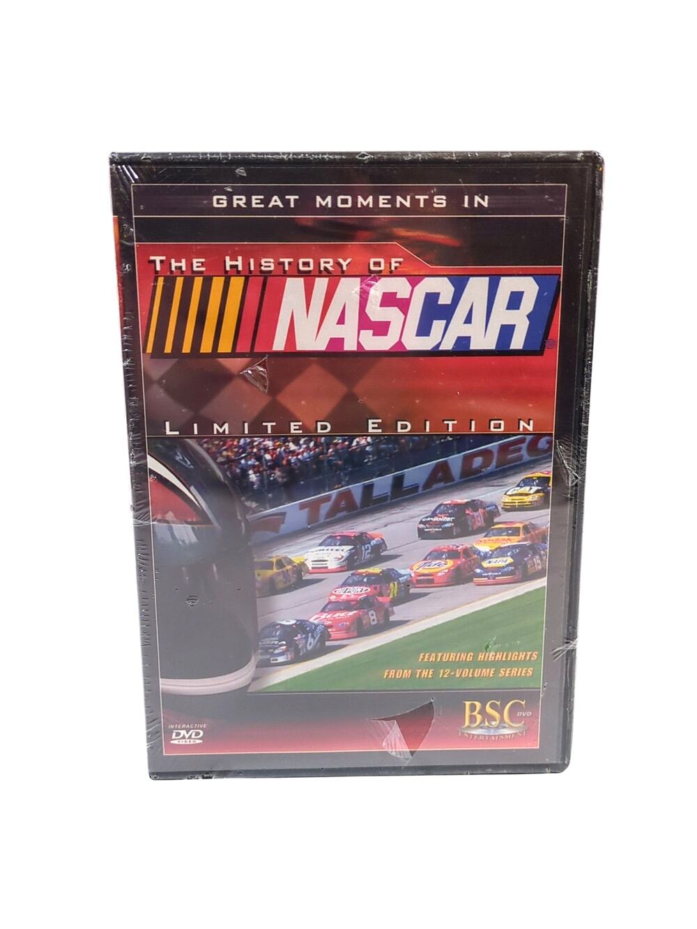 Great Moments in The History Of NASCAR DVD Limited Edition Brand New Sealed 2004